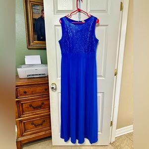 Royal Blue Formal Evening Gown/ Prom Dress *Moving soon, need gone, make offer!
